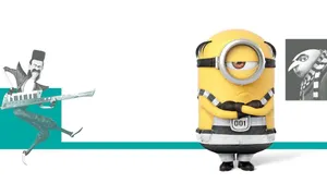 Despicable Me 3 Minion As Inmate Wallpaper