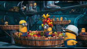 Despicable Me Minions Scene Wallpaper