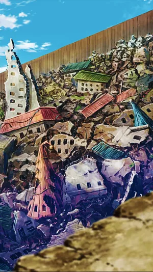 Destroyed Beyond Repair Konoha Village Wallpaper