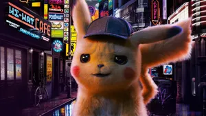 Detective Pikachu Movie Poster Wallpaper