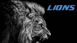Detroit Lions Lion’s Head Wallpaper