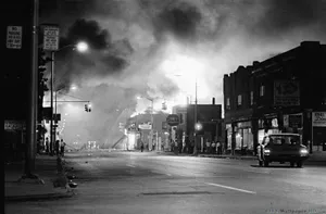 Detroit Monochrome Renaissance Center Wallpaper