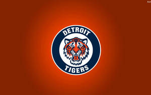 Detroit Tigers Rounded Logo Wallpaper