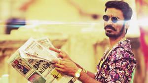 Dhanush Movie Action Scene In Maari Wallpaper