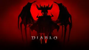 Diablo 4 Lilith Silhouette Wallpaper