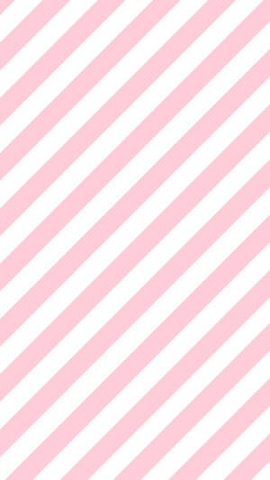 Diagonal Pink And White Lines Preppy Pfp Wallpaper