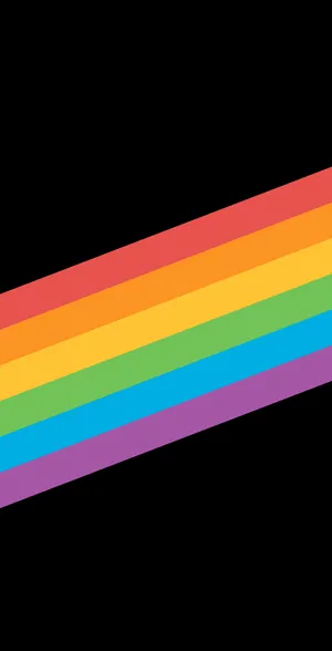 Diagonal Pride Colors Proud Wallpaper