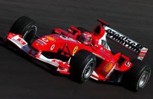 Diagonal Shot Michael Schumacher Wallpaper