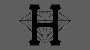 Diamond Supply Co Letter H Log Wallpaper