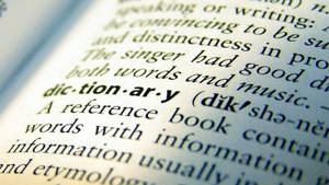 Dictionary Word Meaning Wallpaper
