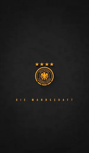 Die Mannschaft Germany National Football Team Logo Wallpaper