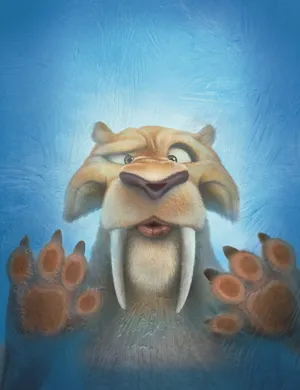 Diego Ice Age Collision Course Portrait Wallpaper