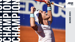 Diego Schwartzman Champion Wallpaper