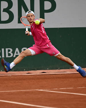 Diego Schwartzman In The Air Wallpaper