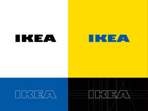 Different Ikea Logos Wallpaper