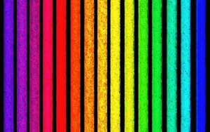 Digital Artwork Of Cool Colored Linear Abstract Wallpaper