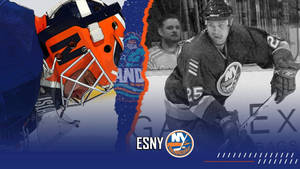 Digital Illustrated New York Islanders Wallpaper