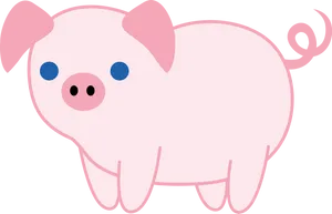 Digital Piggy Art Wallpaper