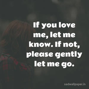 Digital Sad Quote Wallpaper