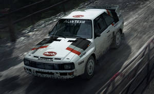 Dirt Rally Silver Audi Wallpaper