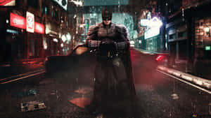 Discover The Urban Landscape Of Batman City - Home Of The Dark Knight. Wallpaper