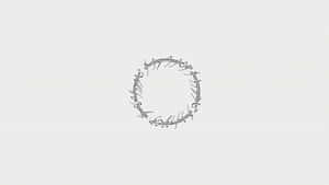 Discovering The Power Of The Ring In Minimalist Lord Of The Rings Wallpaper
