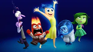 Disgust Inside Out Cast Wallpaper
