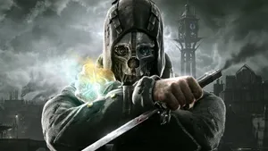 Dishonored 2 Corvo Attano In Dunwall Wallpaper