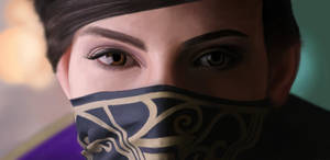 Dishonored 2 Emily Kaldwin Close-up Wallpaper