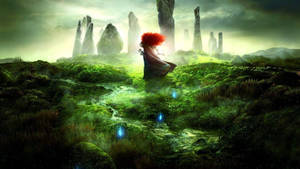 Disney Brave Merida On A Journey Wallpaper