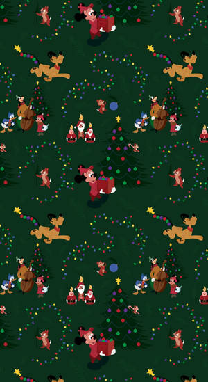 Disney Christmas Iphone Mickey Mouse Clubhouse Wallpaper