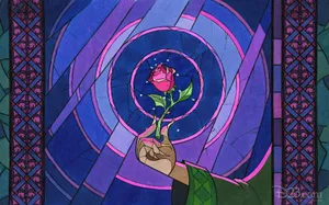 Disney Computer Beauty And The Beast's Rose Wallpaper