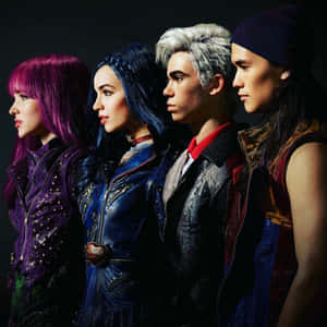 Disney Descendants Side View Wallpaper