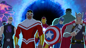 Disney Xd Avengers Superheroes Wallpaper