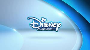 Disney Xd Old Logo In Blue Wallpaper