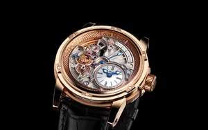 Distinguished Elegance - Louis Moinet Gold Watch Wallpaper