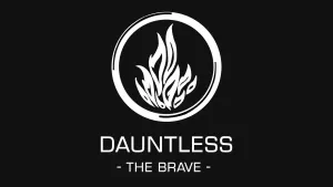 Divergent Dauntless Black Background Wallpaper
