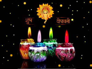 Diwali Candles Wallpaper
