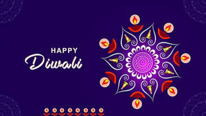 Diwali Digital Illustration Wallpaper
