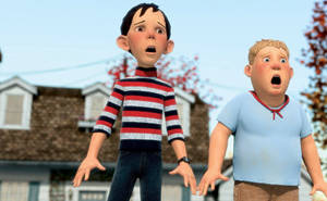 Dj And Chowder Monster House Wallpaper