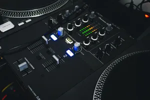 Dj Music Recording Equipment Wallpaper