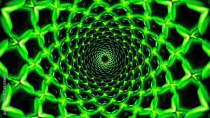 Dmt Neon Green Wallpaper