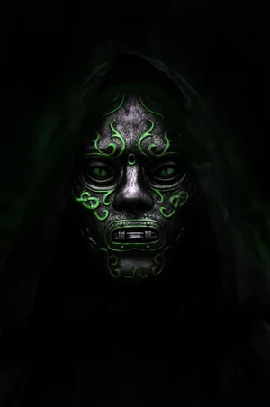 Doctor Doom-inspired Mask Wallpaper