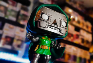 Doctor Doom - The Greatest Villain Of Marvel Universe Wallpaper