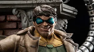 Doctor Octopus Toy Figure Wallpaper
