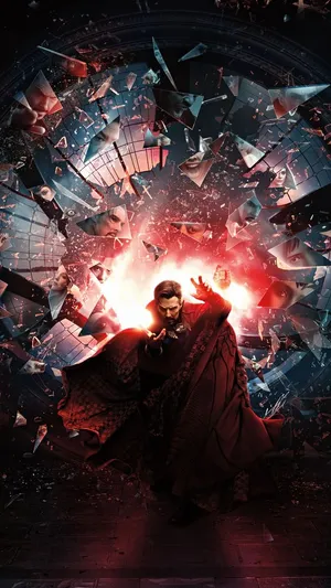 Doctor Strange 2 Broken Glass Wallpaper