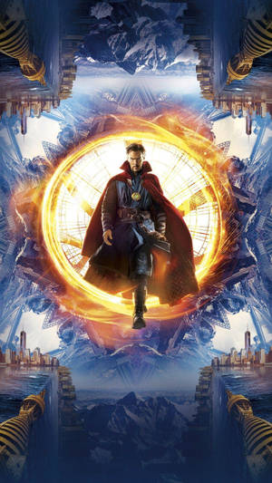 Doctor Strange Emerge From Portal Wallpaper