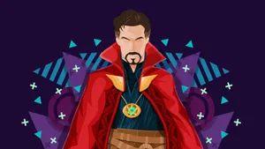 Doctor Strange Minimalist Art Wallpaper