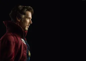 Doctor Strange Side Profile Wallpaper