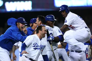 Dodgers Celebration Moment.jpg Wallpaper